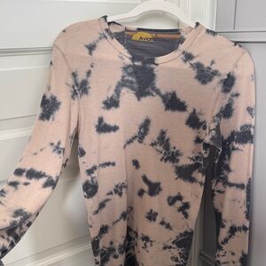 Aviator Nation Tie-Dye Long Sleeve Shirt